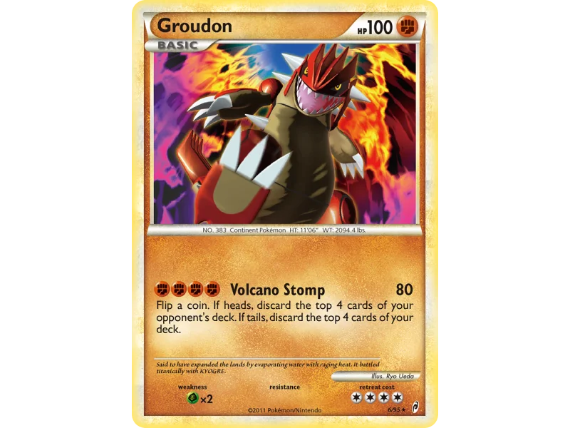 Groudon (Reverse Holo)