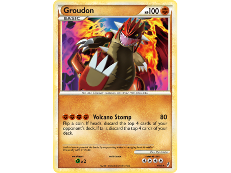 Groudon (Reverse Holo)