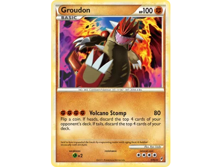 Groudon (Reverse Holo)