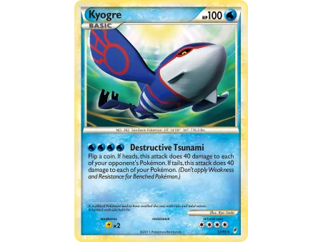 Kyogre (Reverse Holo)