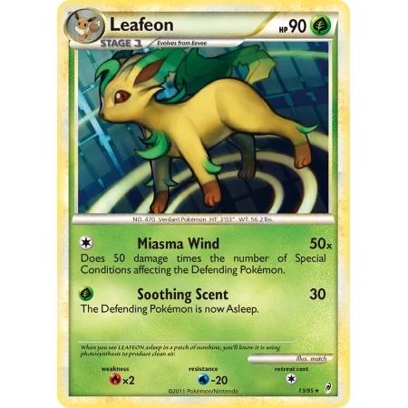 Leafeon (Reverse Holo)