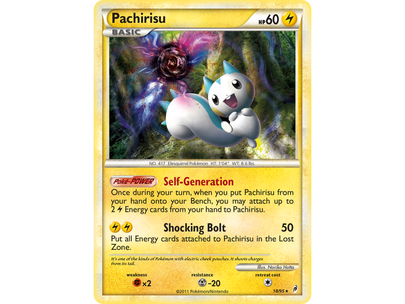 Pachirisu (Reverse Holo)