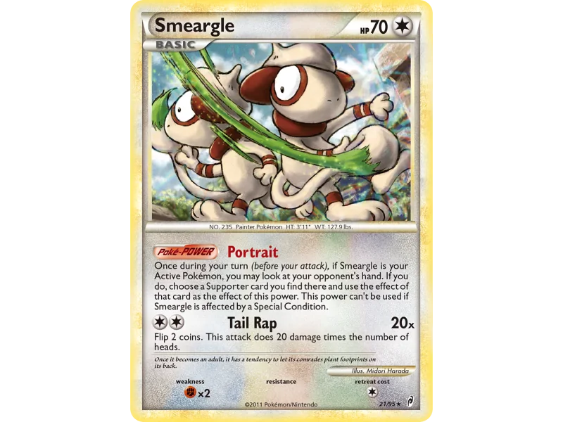 Smeargle (Reverse Holo)