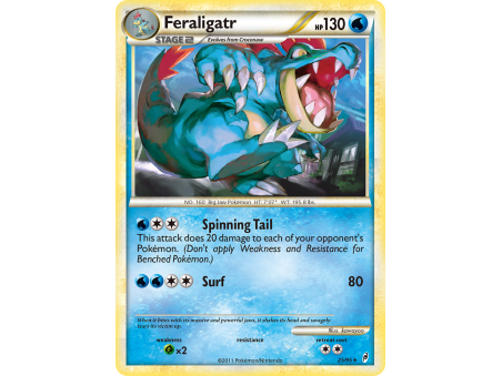 Feraligatr (Reverse Holo)
