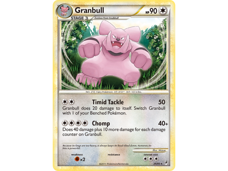 Granbull (Reverse Holo)