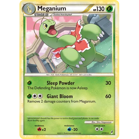 Meganium (Reverse Holo)