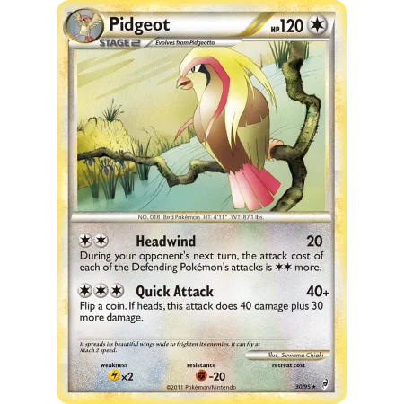 Pidgeot (Reverse Holo)