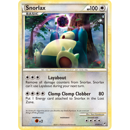 Snorlax (Reverse Holo)