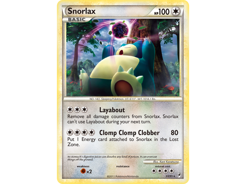 Snorlax (Reverse Holo)
