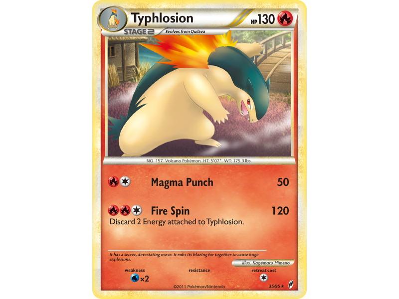 Typhlosion (Reverse Holo)