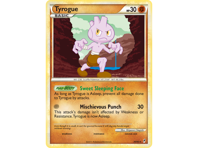 Tyrogue (Reverse Holo)