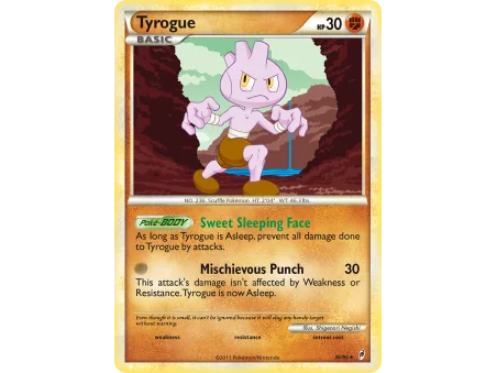 Tyrogue (Reverse Holo)