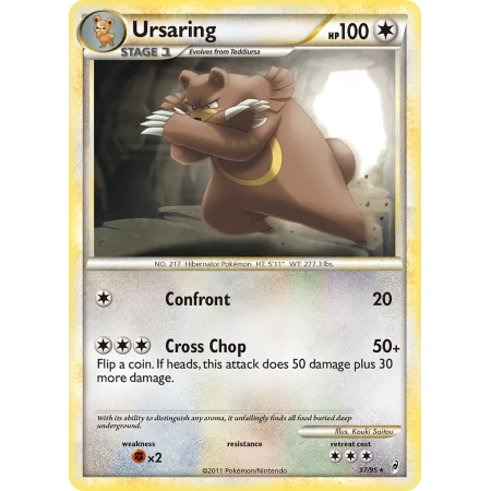 Ursaring (Reverse Holo)