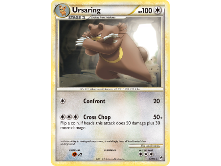 Ursaring (Reverse Holo)