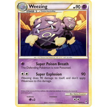 Weezing (Reverse Holo)