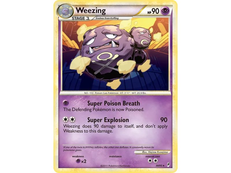 Weezing (Reverse Holo)