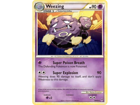 Weezing (Reverse Holo)