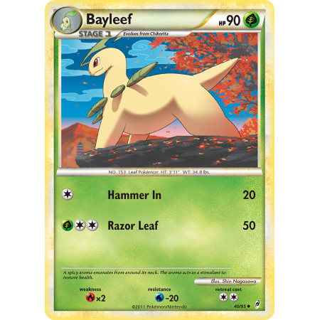 Bayleef (Reverse Holo)