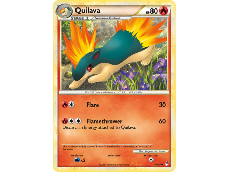 Quilava (Reverse Holo)
