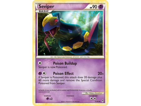 Seviper (Reverse Holo)