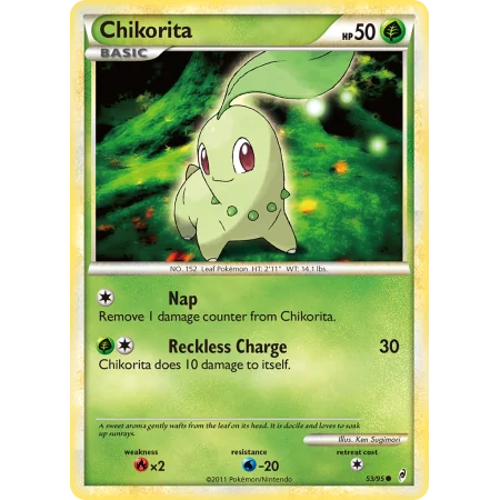 Chikorita (Reverse Holo)