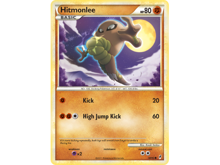 Hitmonlee (Reverse Holo)