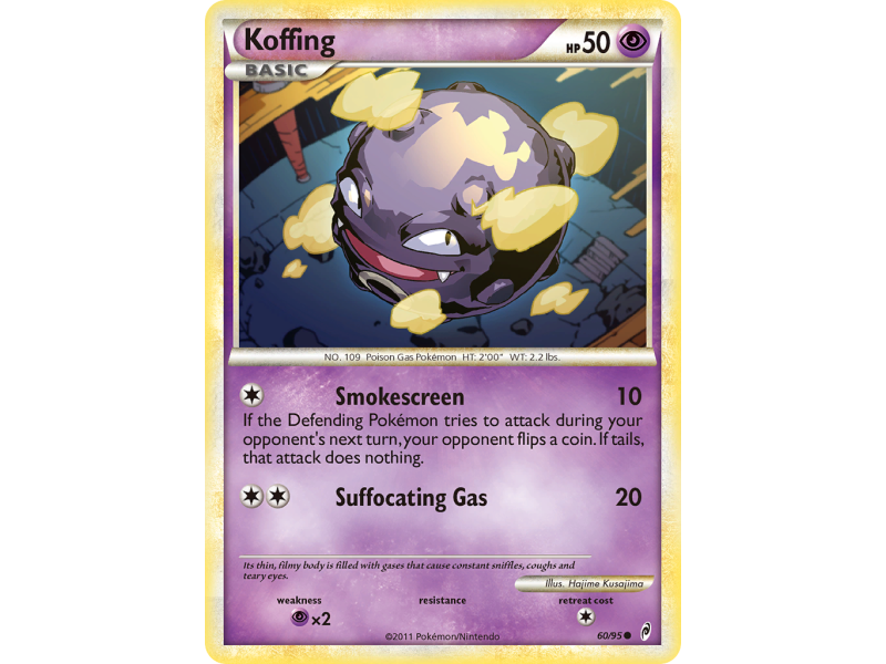 Koffing (Reverse Holo)