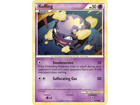 Koffing (Reverse Holo)