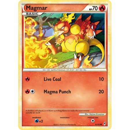 Magmar (Reverse Holo)