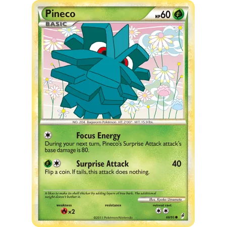 Pineco (Reverse Holo)