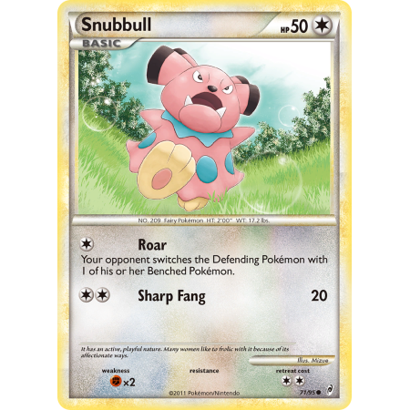 Snubbull (Reverse Holo)