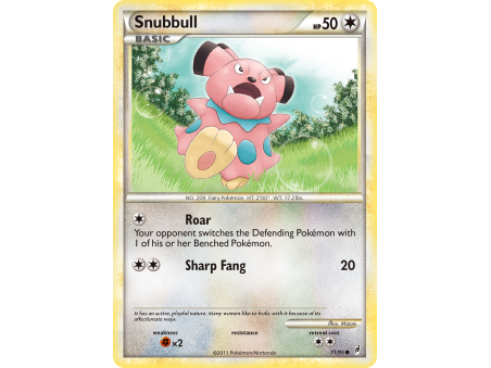 Snubbull (Reverse Holo)