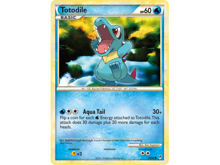 Totodile (Reverse Holo)