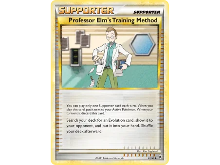 Professor Elm's Training Method (Reverse Holo)