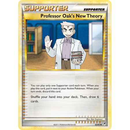 Professor Oak's New Theory (Reverse Holo)