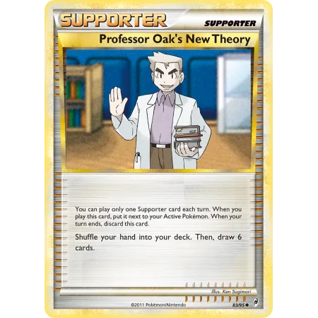 Professor Oak's New Theory (Reverse Holo)