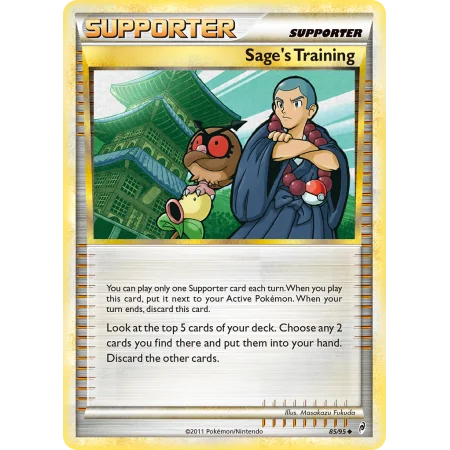 Sage's Training (Reverse Holo)