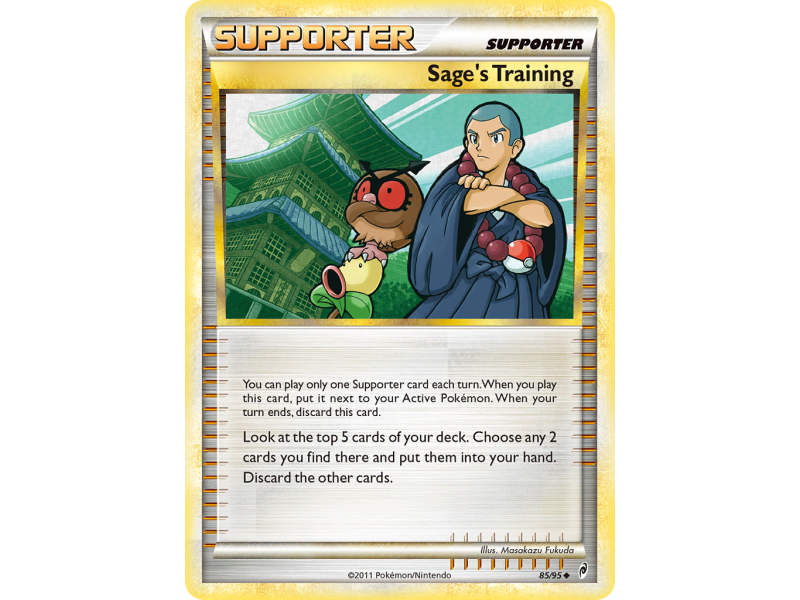 Sage's Training (Reverse Holo)