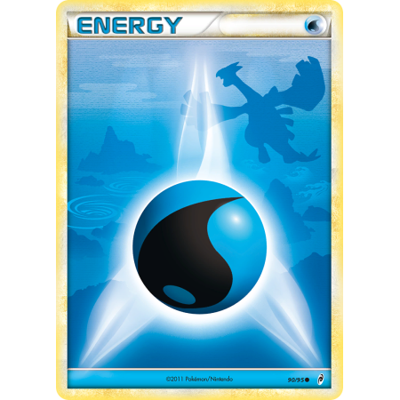 Water Energy (Reverse Holo)