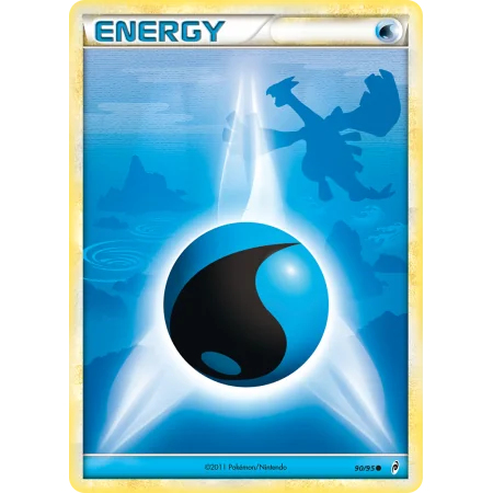 Water Energy (Reverse Holo)