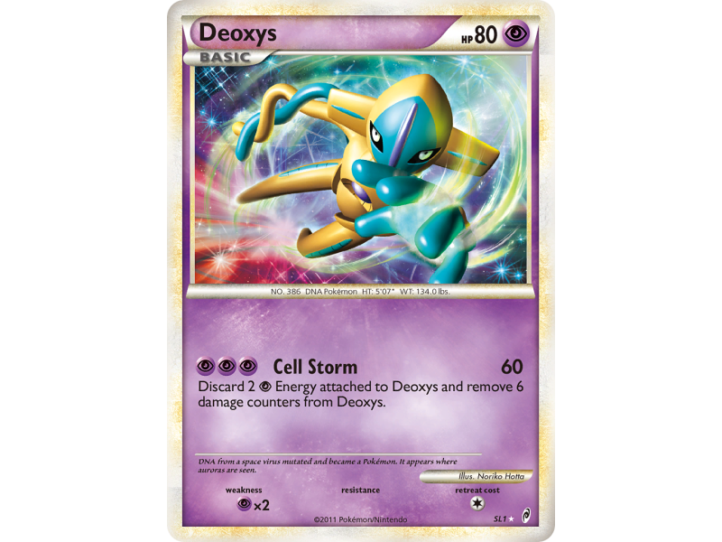 Deoxys (Reverse Holo)