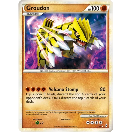 Groudon (Reverse Holo)