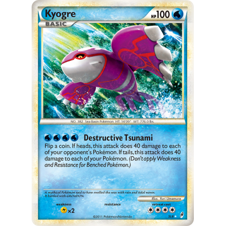 Kyogre (Reverse Holo)