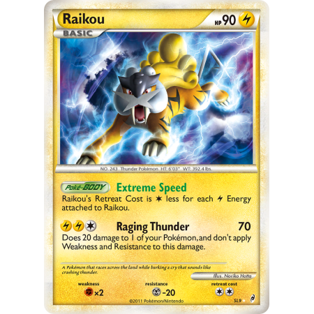 Raikou (Reverse Holo)