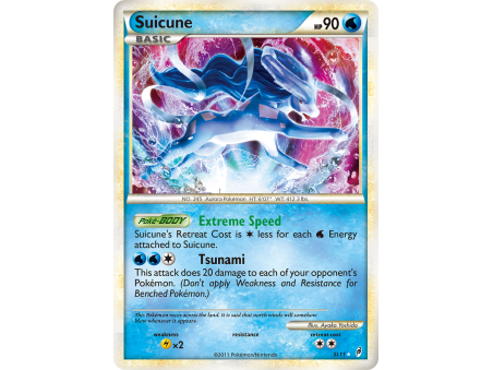 Suicune (Reverse Holo)