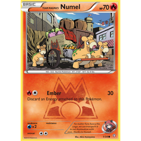 Team Magma's Numel