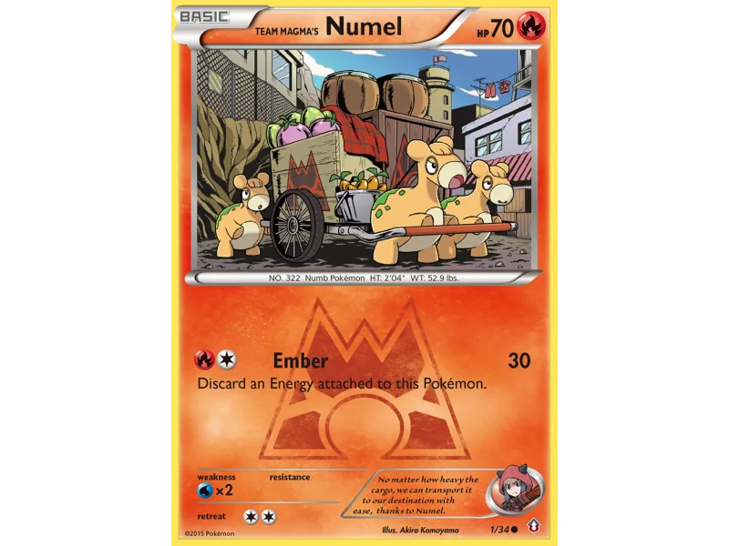 Team Magma's Numel