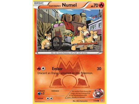 Team Magma's Numel