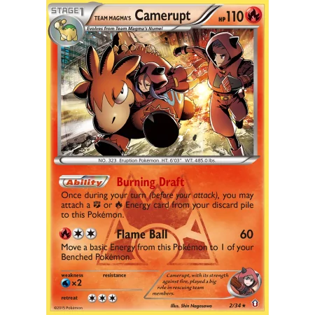 Team Magma's Camerupt (Holo)