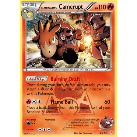 Team Magma's Camerupt (Reverse Holo)